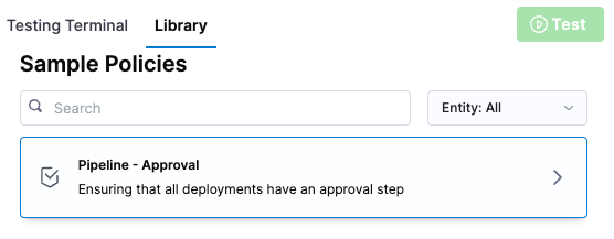 Pipeline Approval Policy